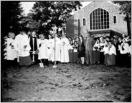 Northside Press (Priest at ground breaking)