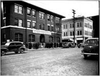 Southern Railway train in Atlanta street