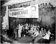 James V. Carmichael campaigning in Rome, Georgia, 1946