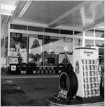 Chevron station Christmas decorations