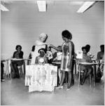 Avon demonstration at Atlanta Technical School (?)