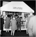 Coca Cola Company booth in theater