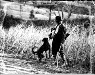 Yates Edgerton and dog "Prince Piffle"
