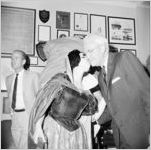 Characters from Walt Disney's "Snow White" in Mayor Ivan Allen's office, 1967