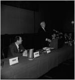 Mayor Ivan Allen at British Consulate event, 1968