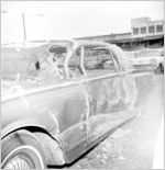 Wrecked Ford Thunderbird