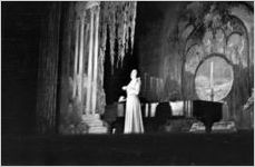 Rosa Ponselle performing with Stuart Rose, pianist, at Fox Theatre, Atlanta, Georgia, October 14, 1937