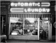 Automatic Laundry, 1877 Piedmont Avenue at intersection of Rock Springs Road, Atlanta, Georgia, May 10, 1955.