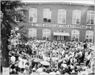 Celebration with speeches and barbecue at the American Thread Company, Tallapoosa, Georgia, January 28, 1944