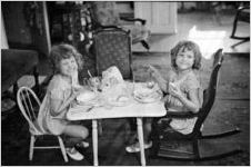 Twins, June and Jane LaFountain, Georgia, 1937.