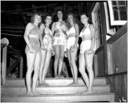 Beauty contestants (title begins "Miss Industrial")