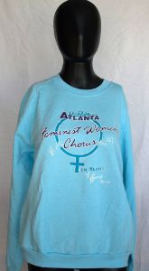 Atlanta Feminist Women's Chorus, 10 years of Song [sweat shirt], 1991