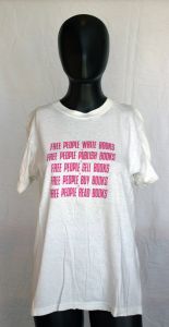 Free People Write Books [t-shirt], circa 1990s