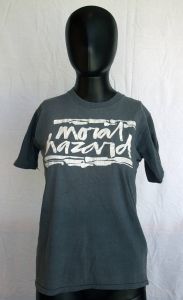 moral hazard [t-shirt], circa 1970s