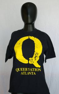 Queer Nation Atlanta [t-shirt], circa 1990s