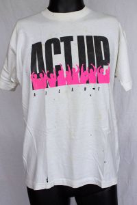 ACT UP Atlanta [t-shirt], circa 1980s