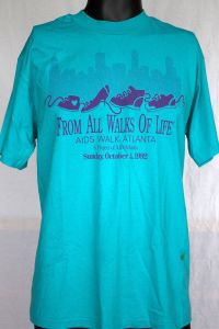 From All Walks of Life: AIDS Walk Atlanta [t-shirt], 1992