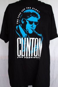 The Cure for the Blues: Clinton For President [t-shirt], 1992