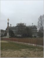 Eisenhower Executive Office Building and First Division Monument, Women's March on Washington, 2017-01-21
