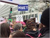 Keep Your Tiny Hands Off Of Women's Rights and Nyet signs, Women's March on Washington, 2017-01-21