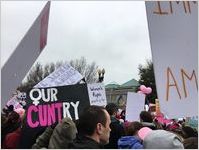 Our Cuntry sign, Women's March on Washington, 2017-01-21
