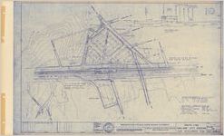 Sheet 095, Site Development Plan, Oakland City Station, 1968