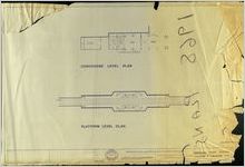 Sheet unknown, Pershing Point Station, Platform & Concourse Plan, 1968