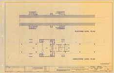 Sheet 315, Typical Station Plans, Aerial Station Side Platform with Concourse Under, 1971