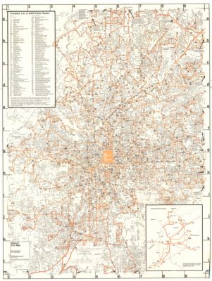 Complete List of MARTA Bus Routes, 1975-04