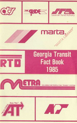 Georgia Transit Fact Book, 1985