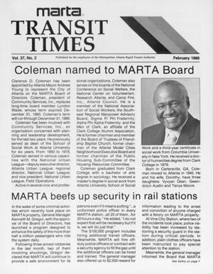 Transit Times, 1986-02