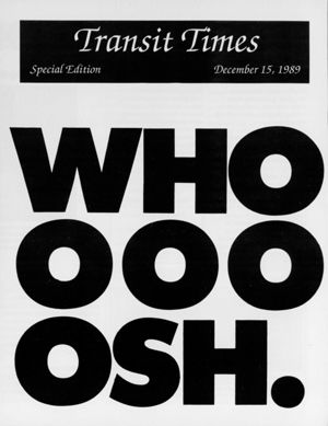 Transit Times, Special Edition, 1989-12-15