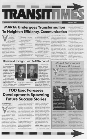 Transit Times, 2001-02