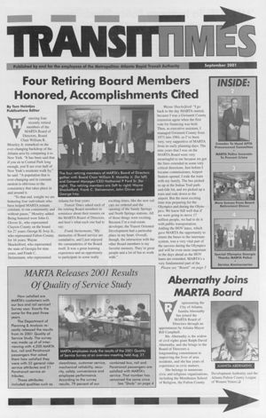 Transit Times, 2001-09