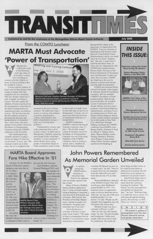 Transit Times, 2000-07