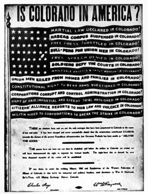 Is Colorado in America? [photograph of poster], circa 1900s