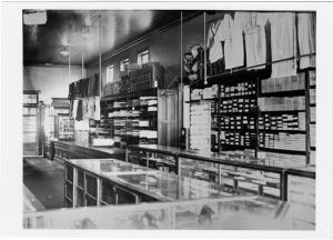 Coal mine company store, circa 1930s
