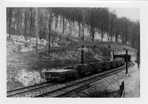 Coal in transport from mine to the preparation plant, circa 1960s