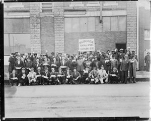 International Union of Mine, Mill, and Smelter Workers Local 123 in Muscoda, Wisconsin, circa 1940s