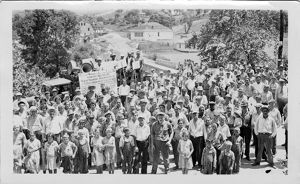 Miners and their families, circa 1930s