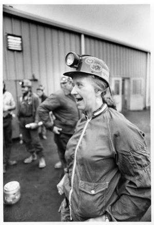 Female miner, circa 1970s