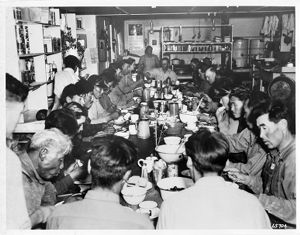 Mess hall for Arctic Circles Exploration, Inc., 1947-02-12 