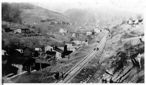 Mining camp, circa 1900s