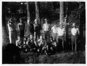 Coal miners in Coal Creek, Tennessee, circa 1930s