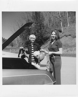 Bethlehem Steel Corporation's first women miners, circa 1960s