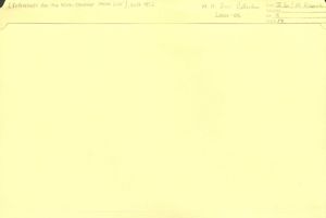 References [for the North Carolina State Bar], bulk 1952