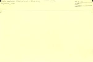 United Mine Workers of America packet on black lung legislation, 1975