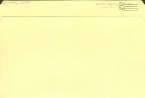 Ross notes, circa 1970s