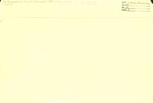 Coal correspondence - current unaswered letters, 1951, 1977, undated