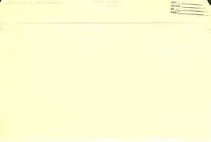 Lifestyle original notes, circa 1970s